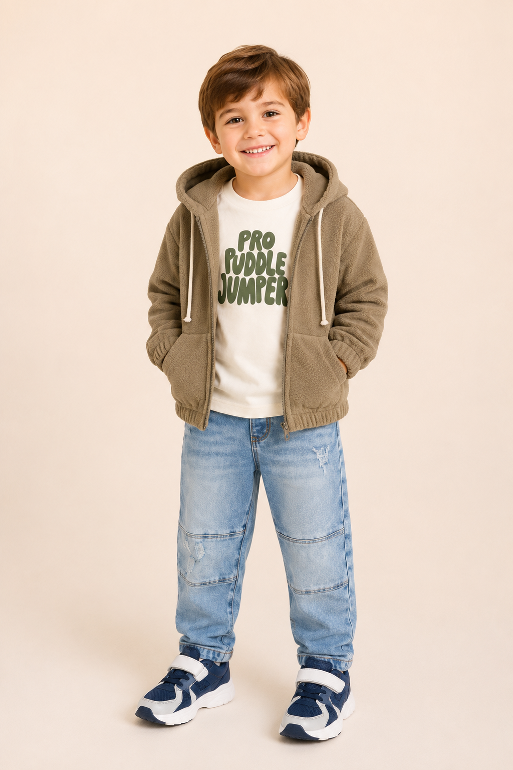 CONJUNTO 3 PRENDAS NIÑO SUMPER VERDE