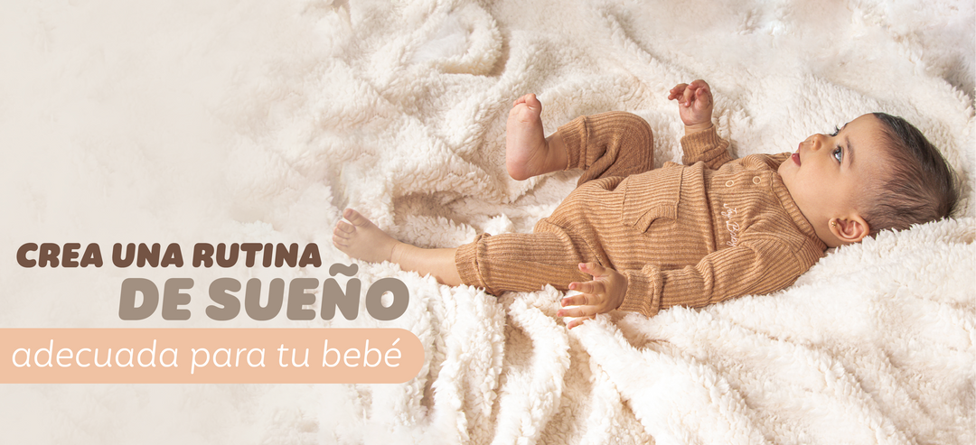 ¿Cómo crear una rutina de sueño adecuada para tu bebé?