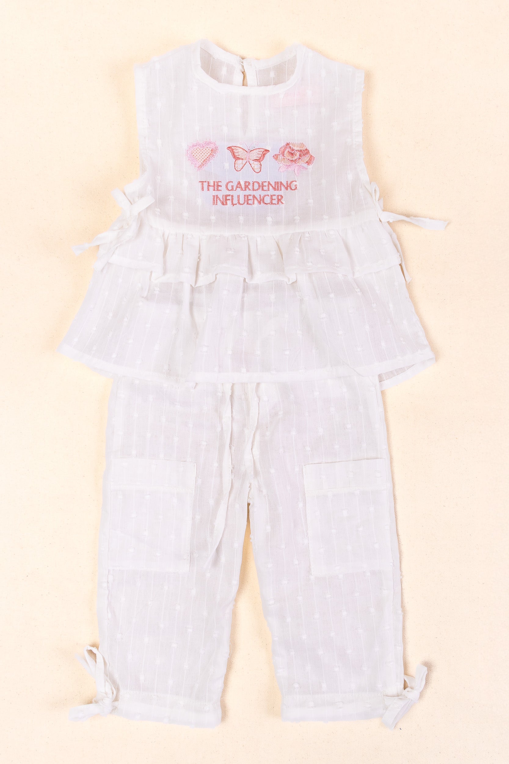CONJUNTO BEBÉ NIÑA BLANCO