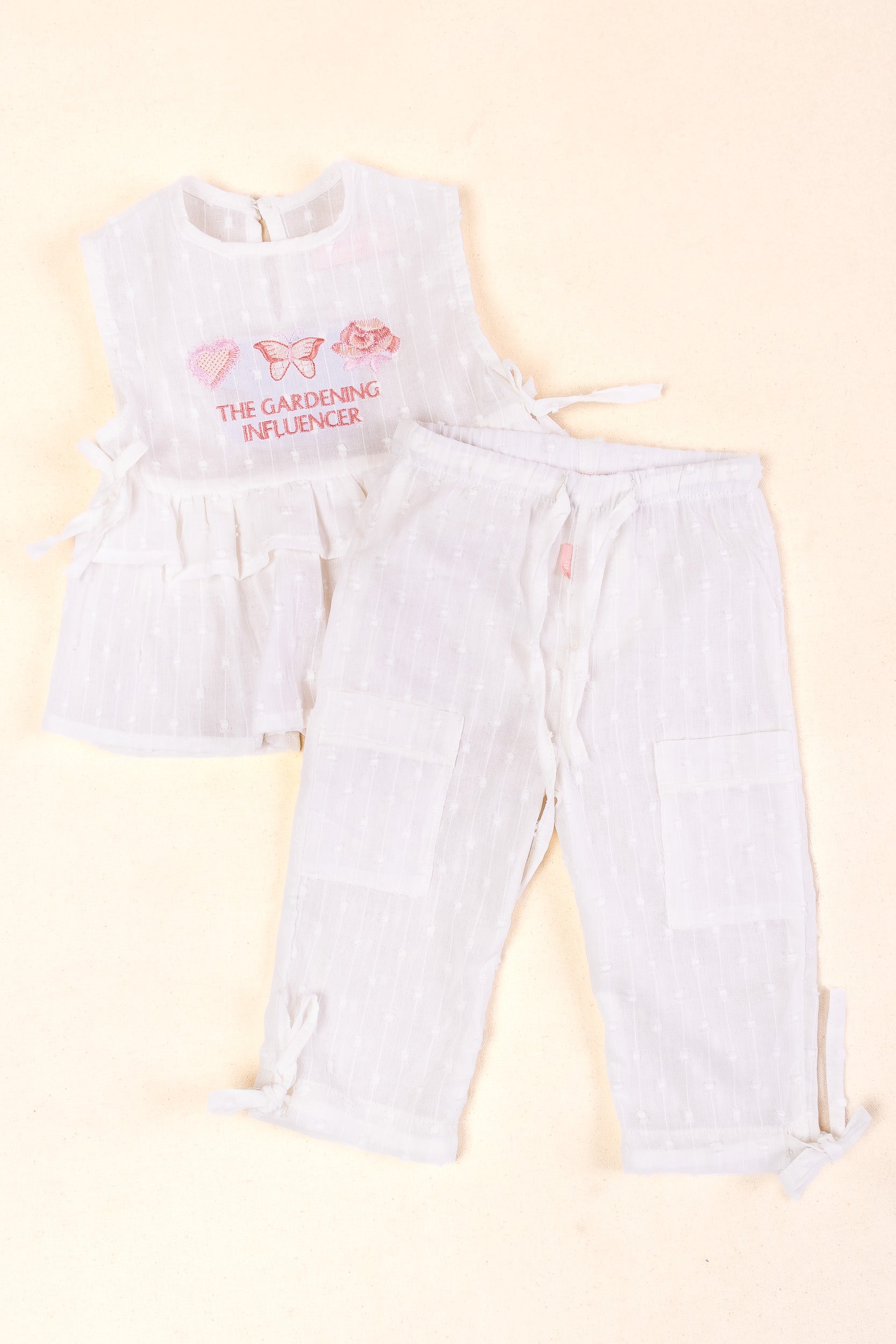 CONJUNTO BEBÉ NIÑA BLANCO