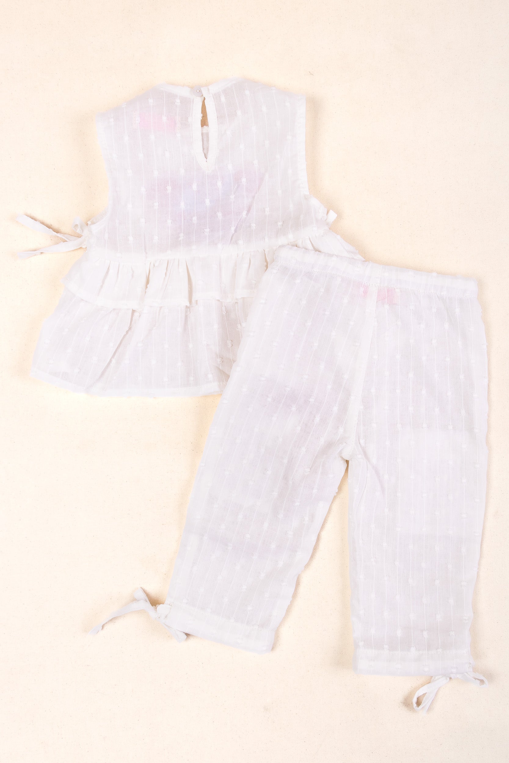 CONJUNTO BEBÉ NIÑA BLANCO