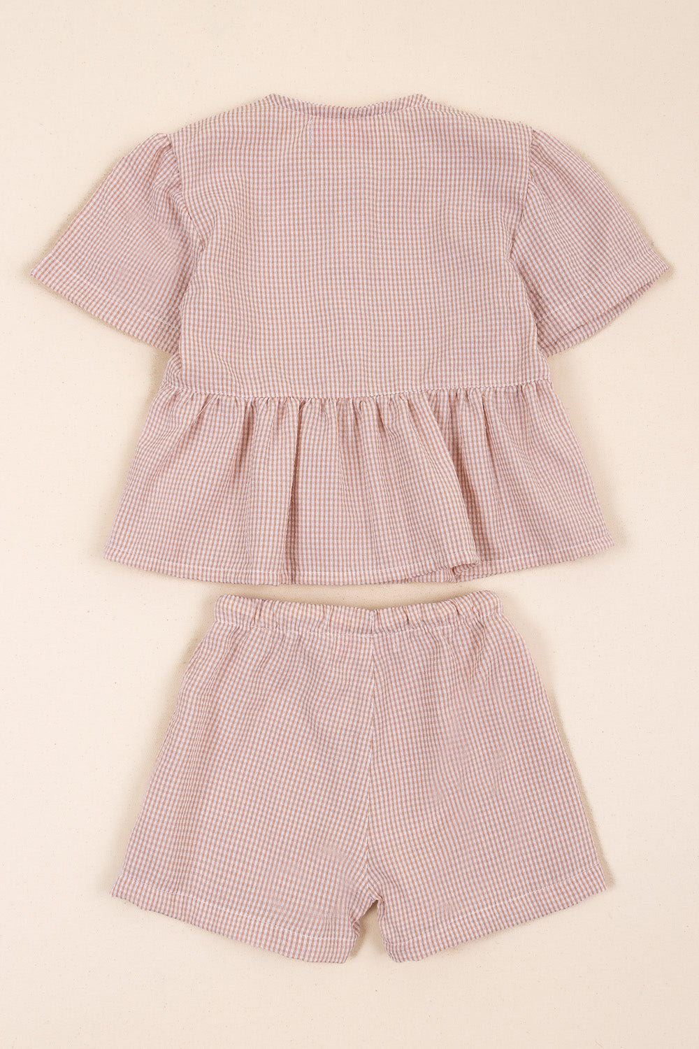 CONJUNTO BEBÉ NIÑA COMFORTABLE PALO ROSA