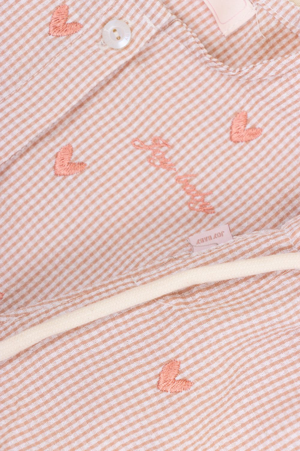 CONJUNTO BEBÉ NIÑA COMFORTABLE PALO ROSA
