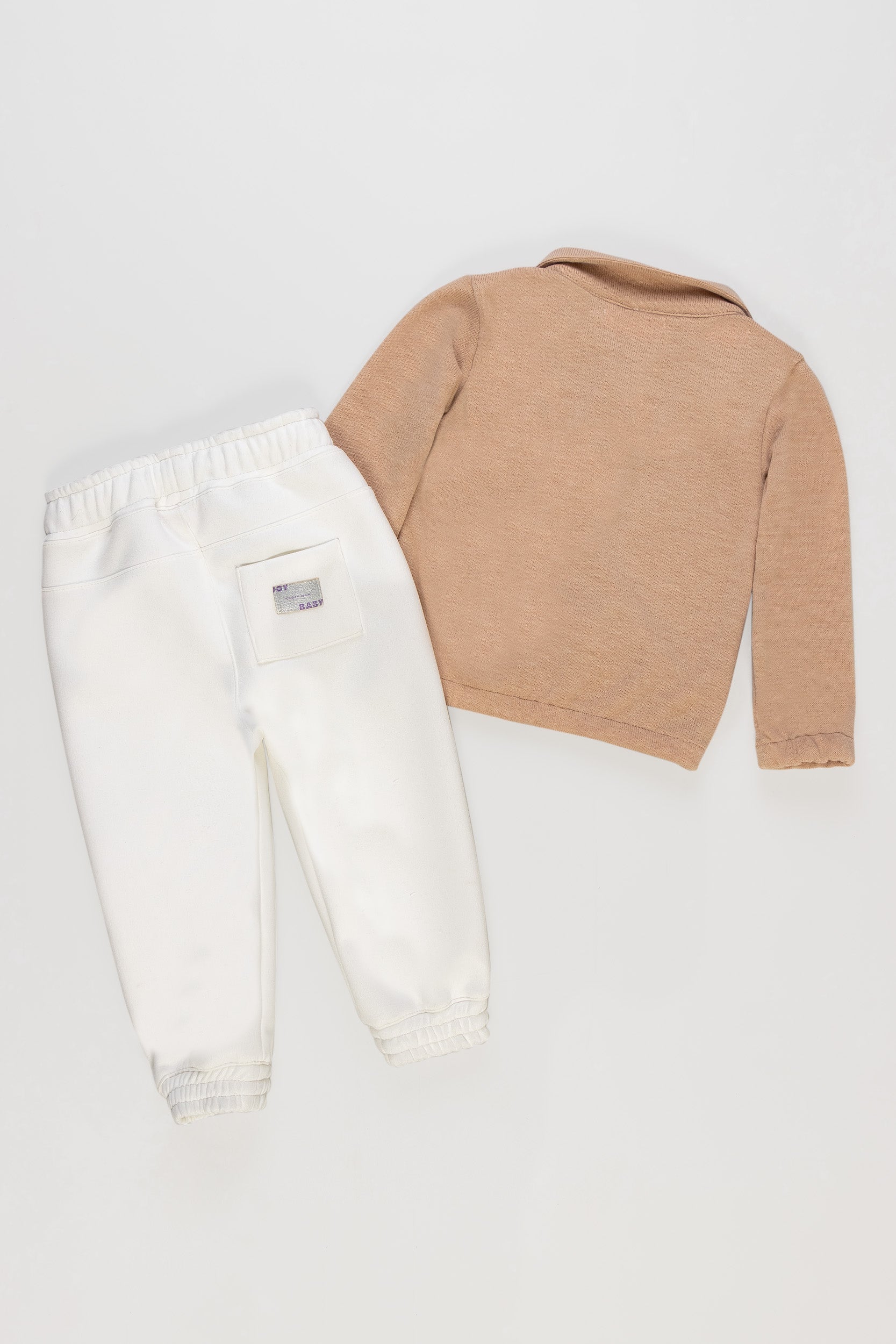 CONJUNTO BEBÉ NIÑA BEIGE