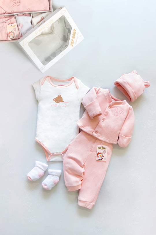 SET PRIMER DÍA NIÑA (5 Piezas)