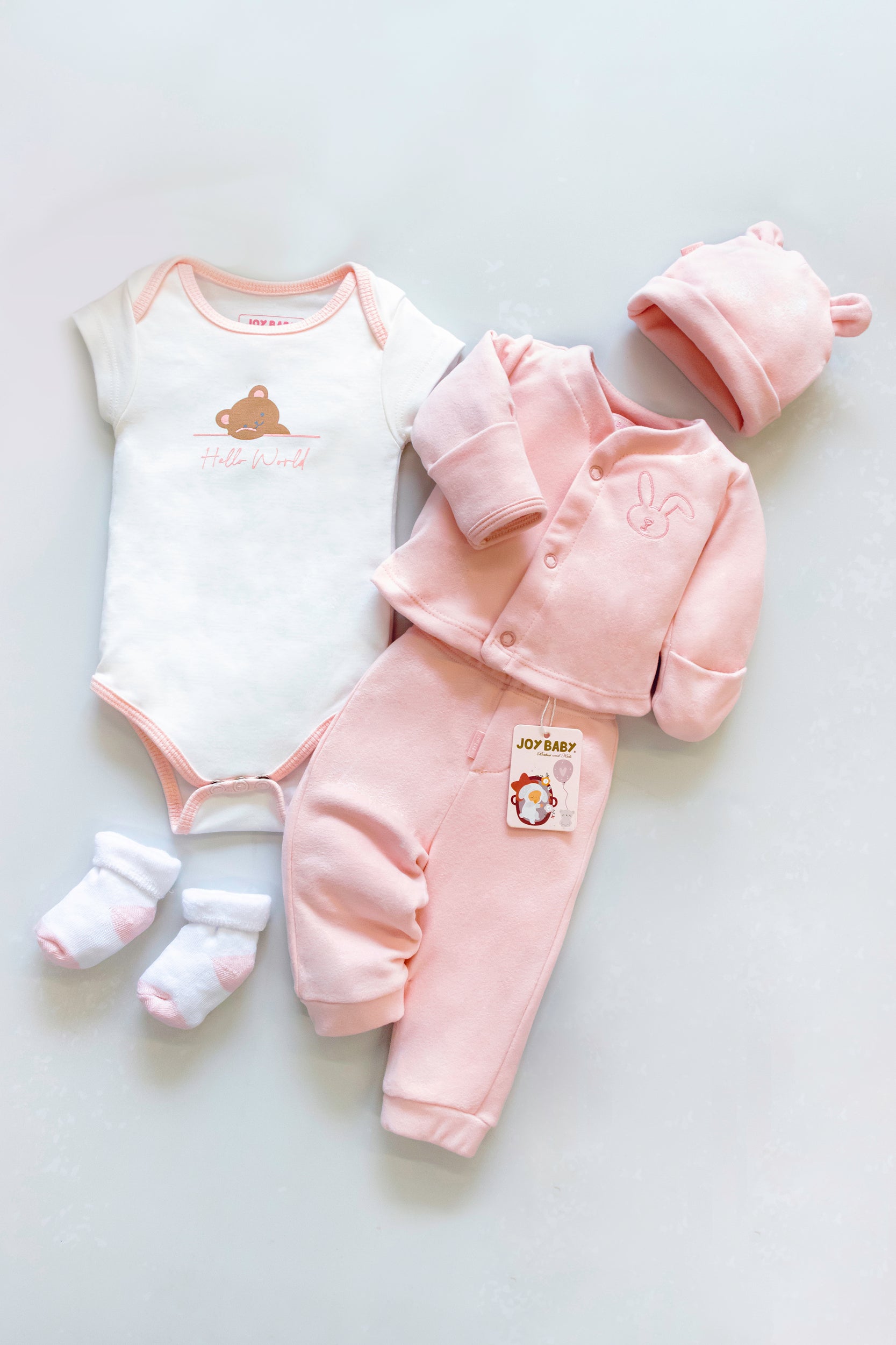 SET PRIMER DÍA NIÑA (5 Piezas)
