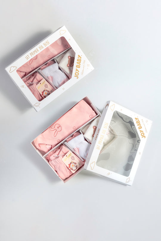 SET PRIMER DÍA NIÑA (5 Piezas)