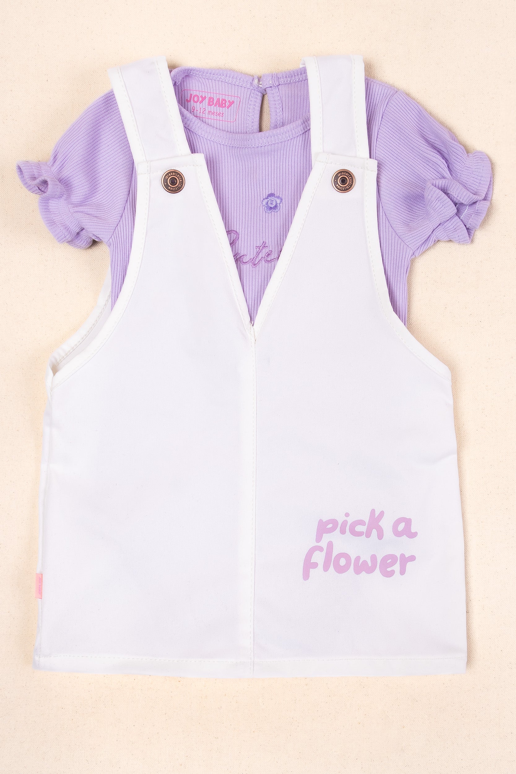 CONJUNTO BEBÉ MORADO