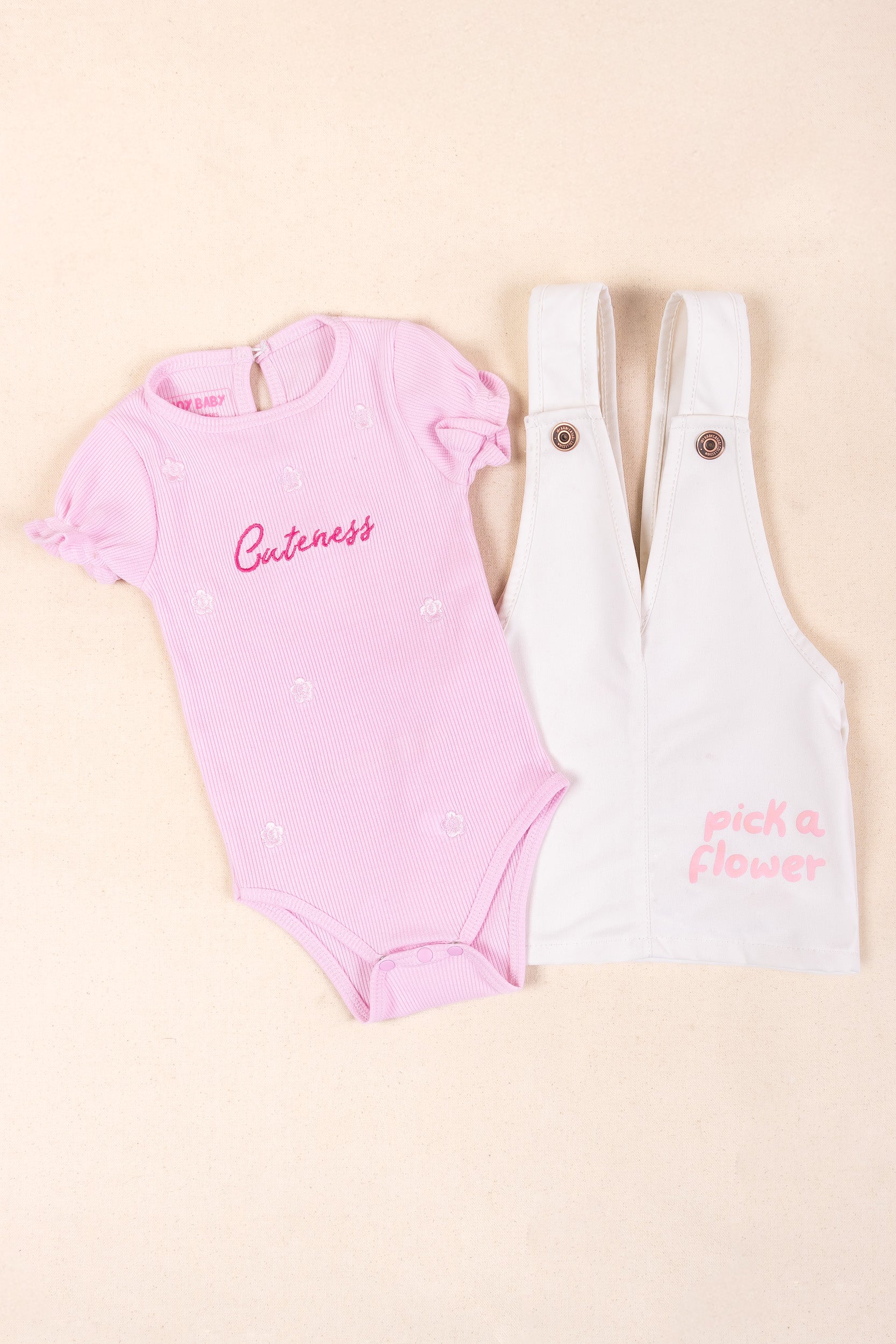 CONJUNTO BEBÉ ROSADO