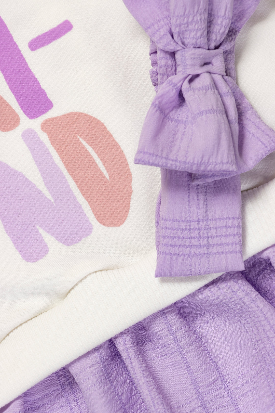 CONJUNTO VESTIDO BEBÉ NIÑA LILA