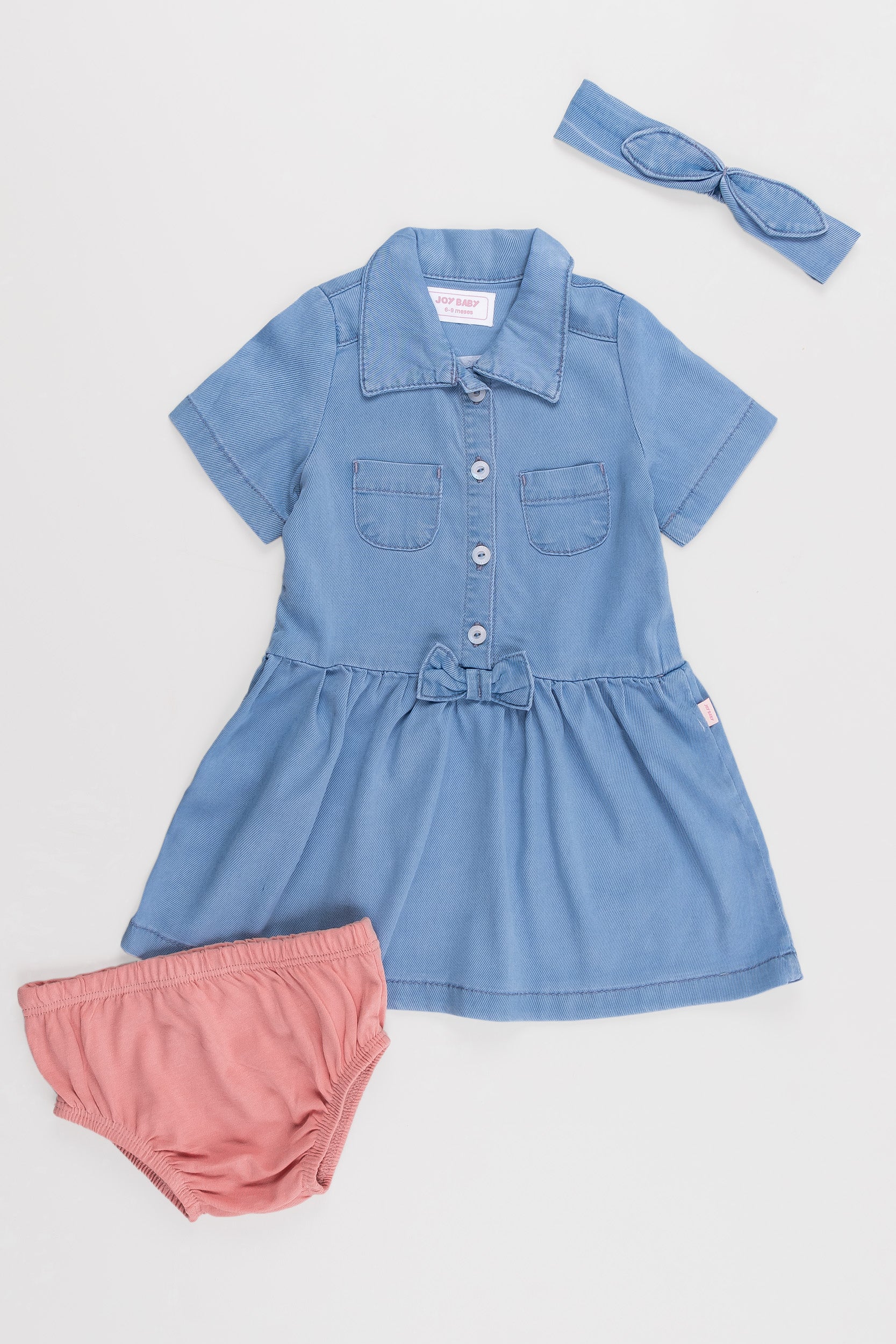CONJUNTO VESTIDO BEBÉ NIÑA