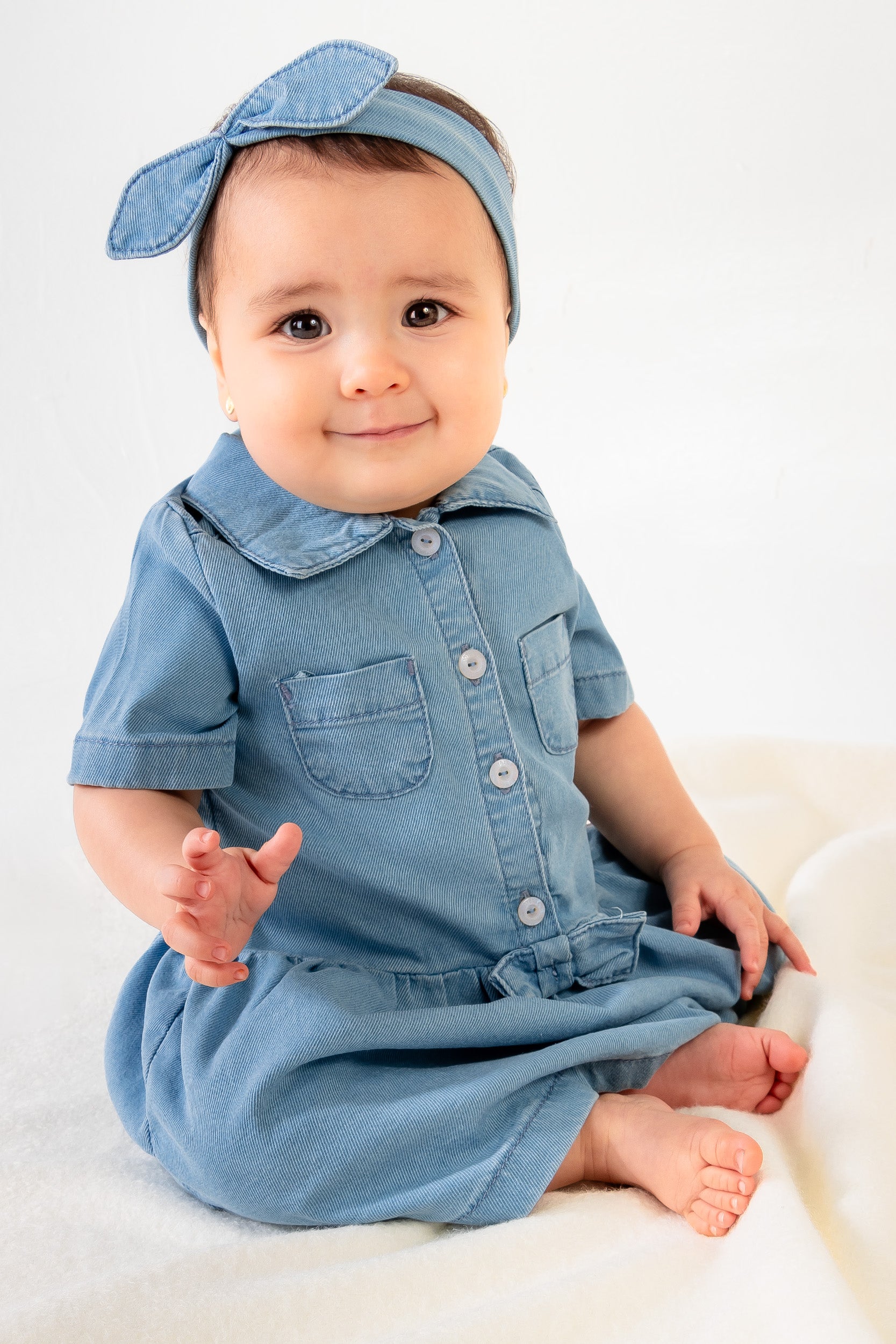 CONJUNTO VESTIDO BEBÉ NIÑA