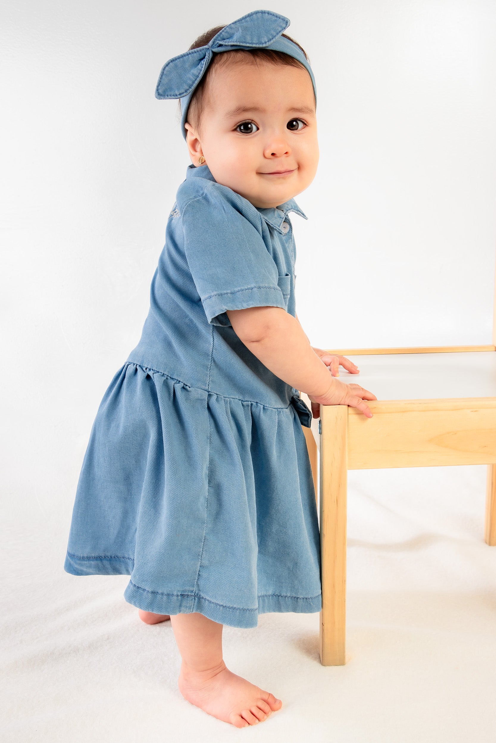 CONJUNTO VESTIDO BEBÉ NIÑA