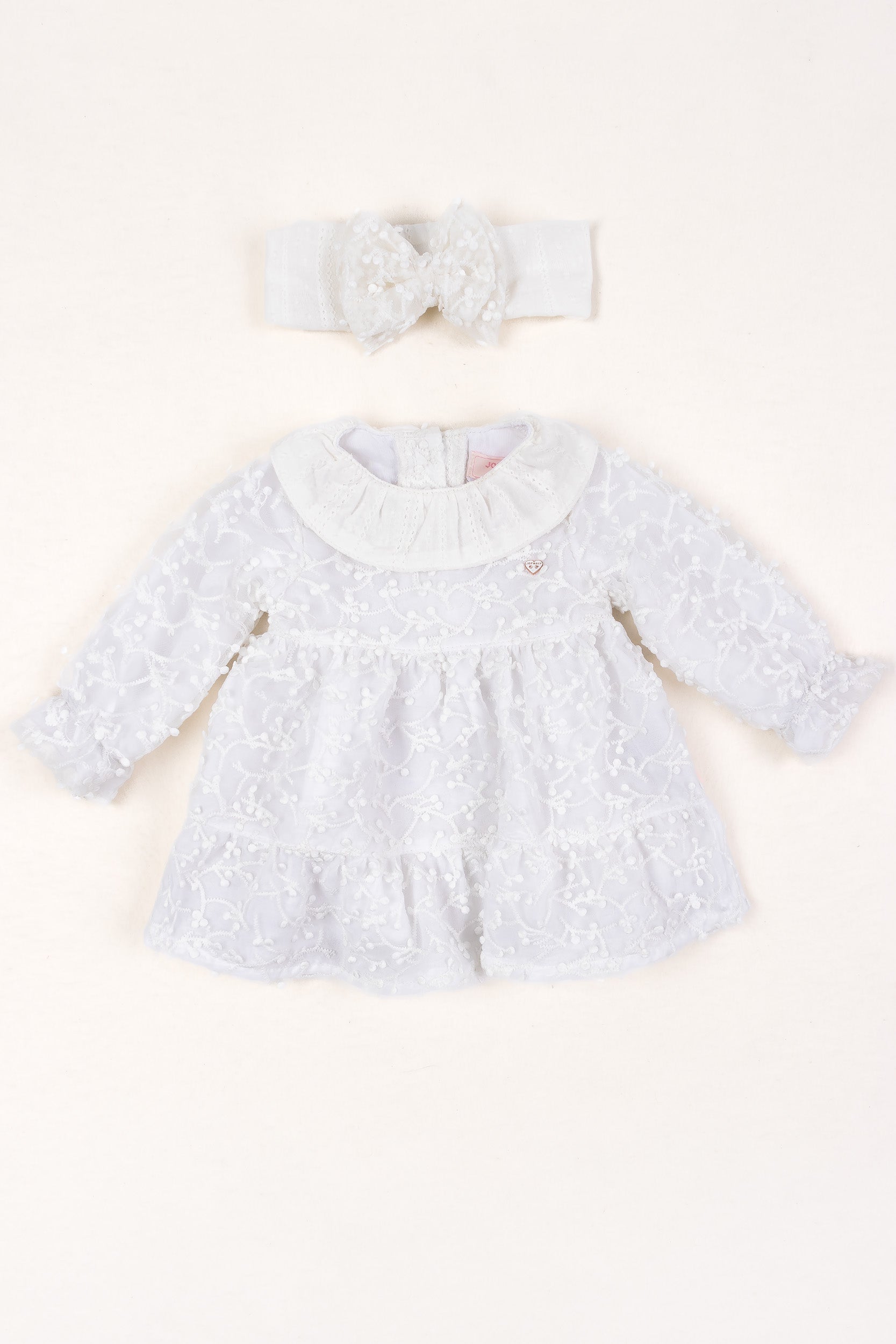 CONJUNTO VESTIDO BEBÉ NIÑA PREMIUM