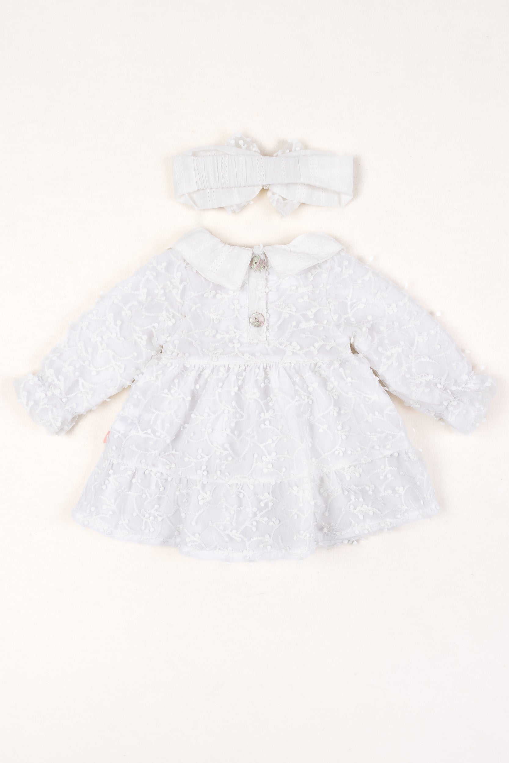CONJUNTO VESTIDO BEBÉ NIÑA PREMIUM