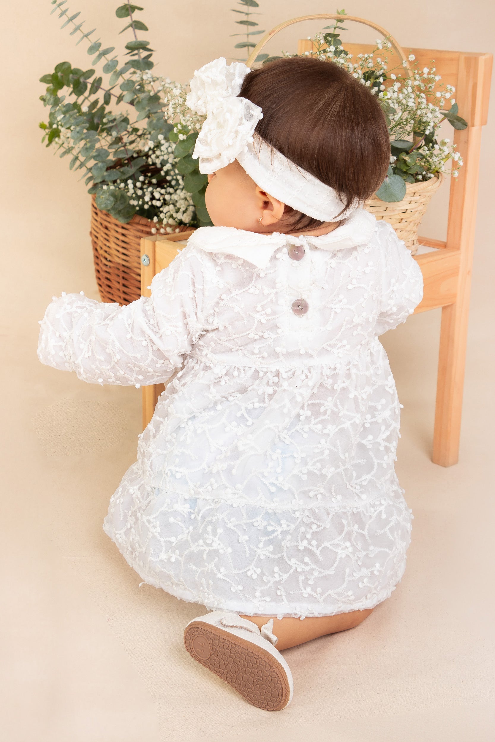 CONJUNTO VESTIDO BEBÉ NIÑA PREMIUM