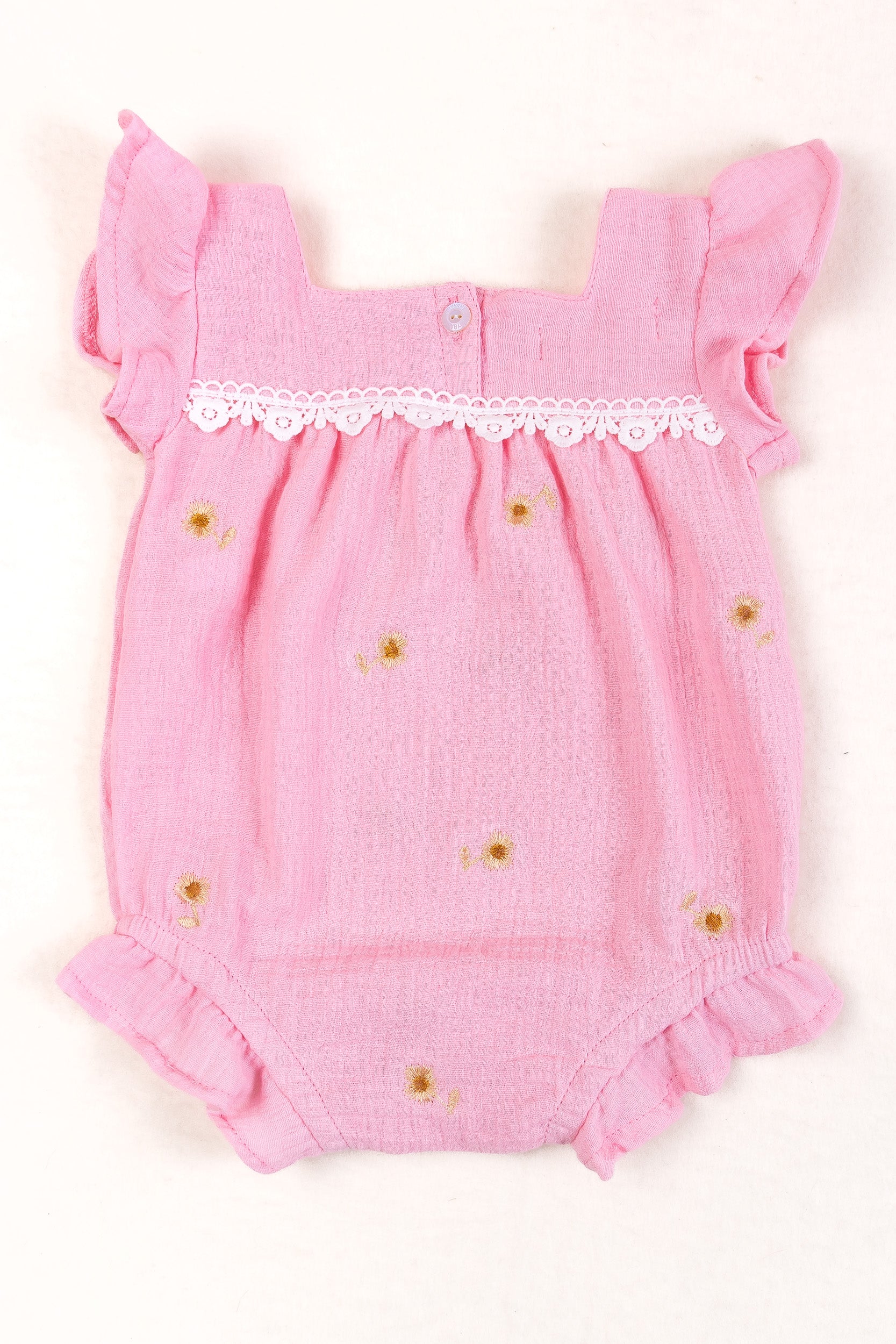 CONJUNTO BEBÉ NIÑA LOVELY ROSADO