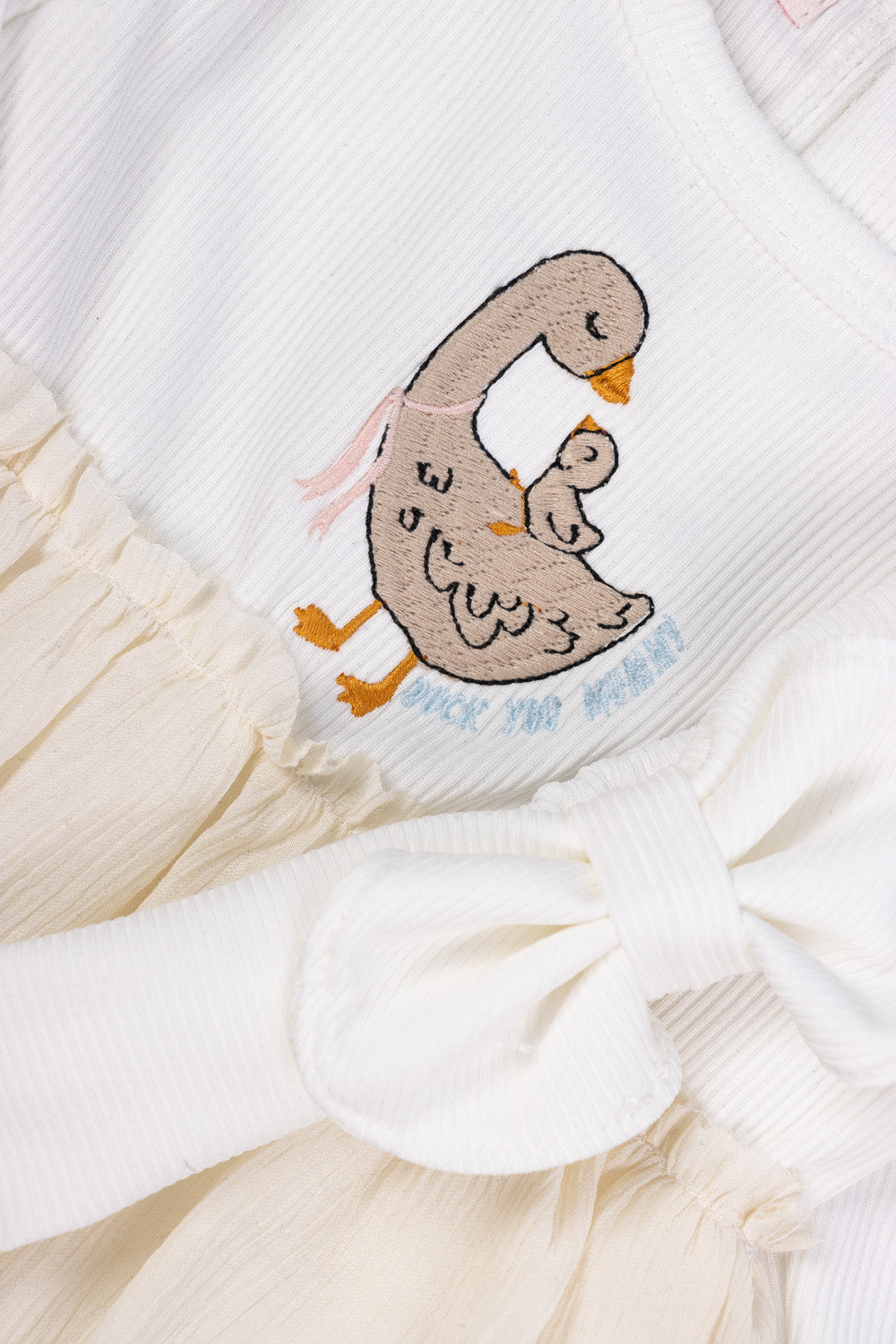 VESTIDO BEBÉ NIÑA GOOSE BLANCO