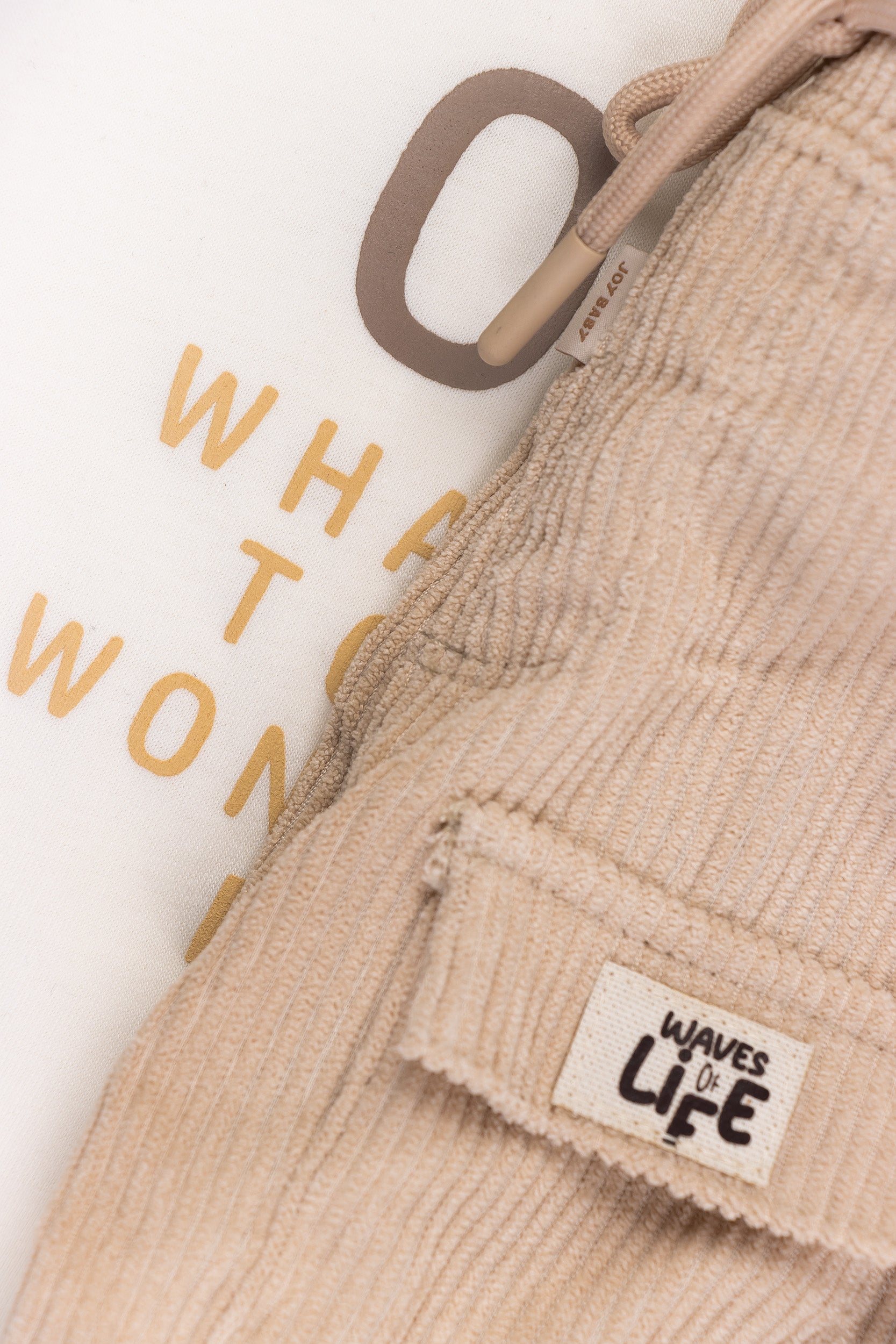 CONJUNTO BEBÉ NIÑO OH BABY BEIGE
