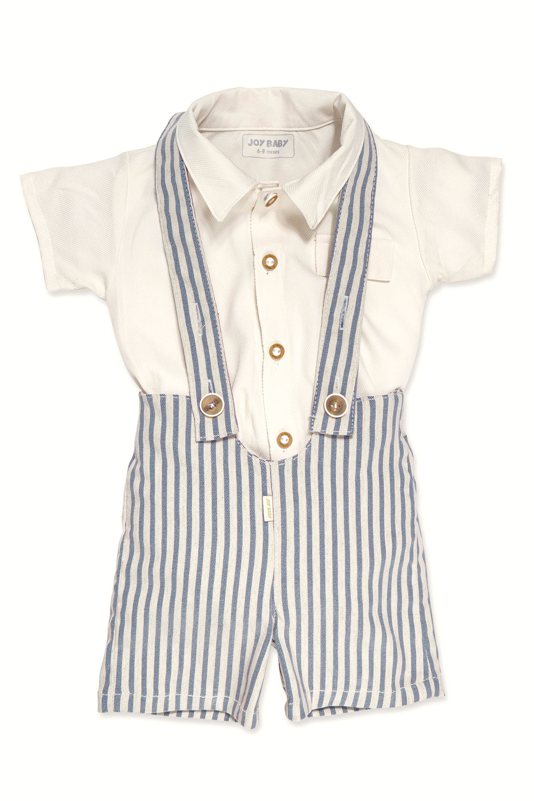 CONJUNTO BEBÉ NIÑO LINES GRIS