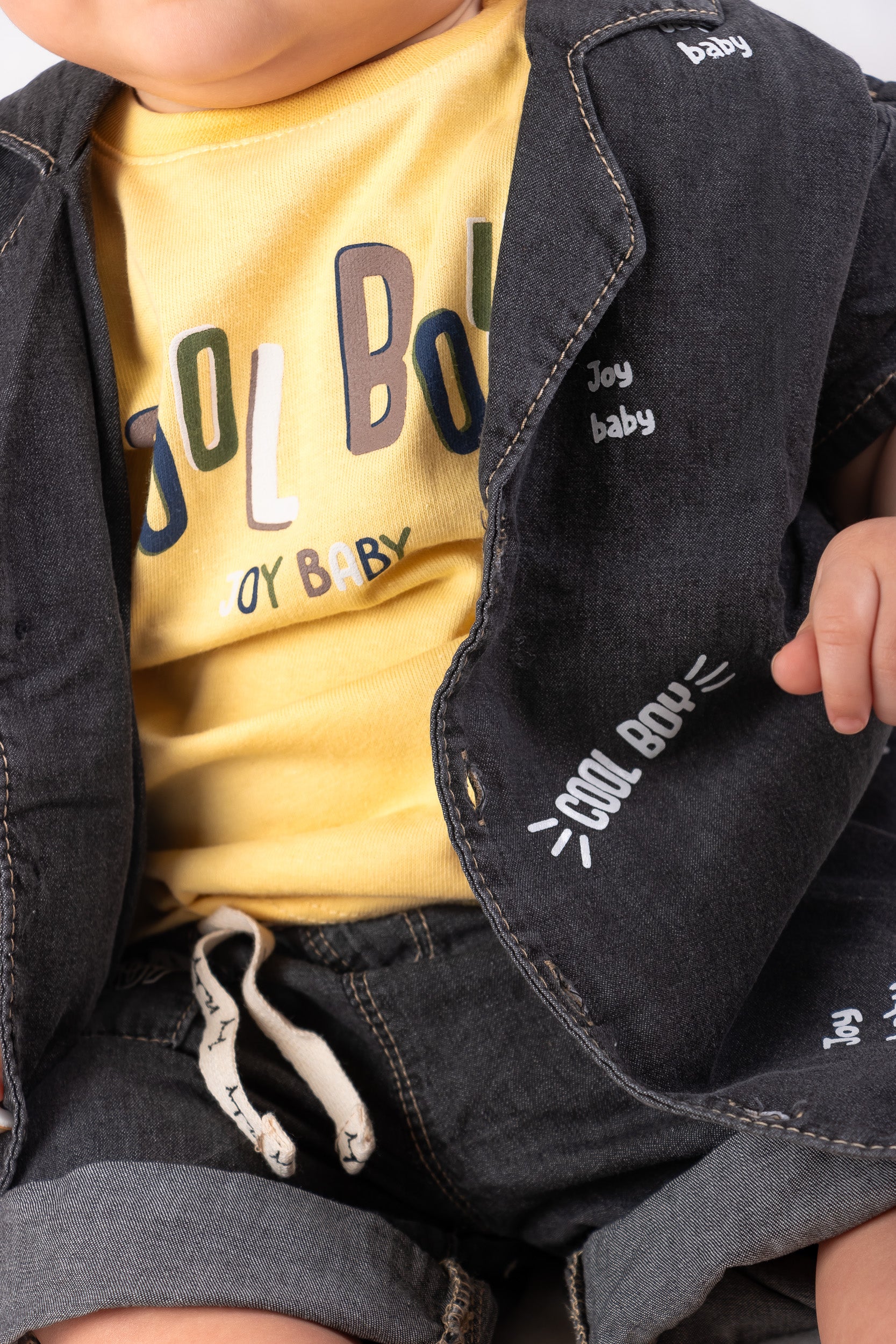 CONJUNTO BEBÉ COOL BOY AMARILLO