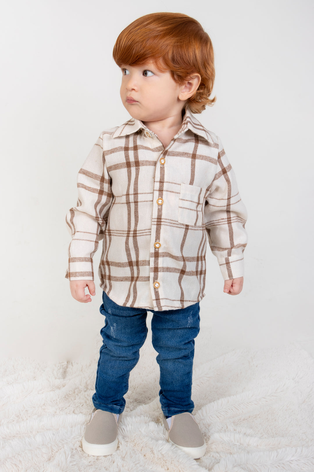CONJUNTO BEBÉ ROCK BEIGE