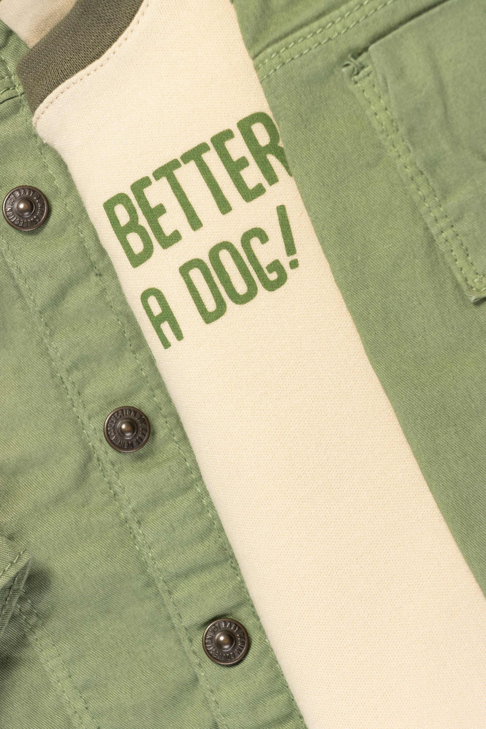 CONJUNTO CHAQUETA BEBÉ VERDE