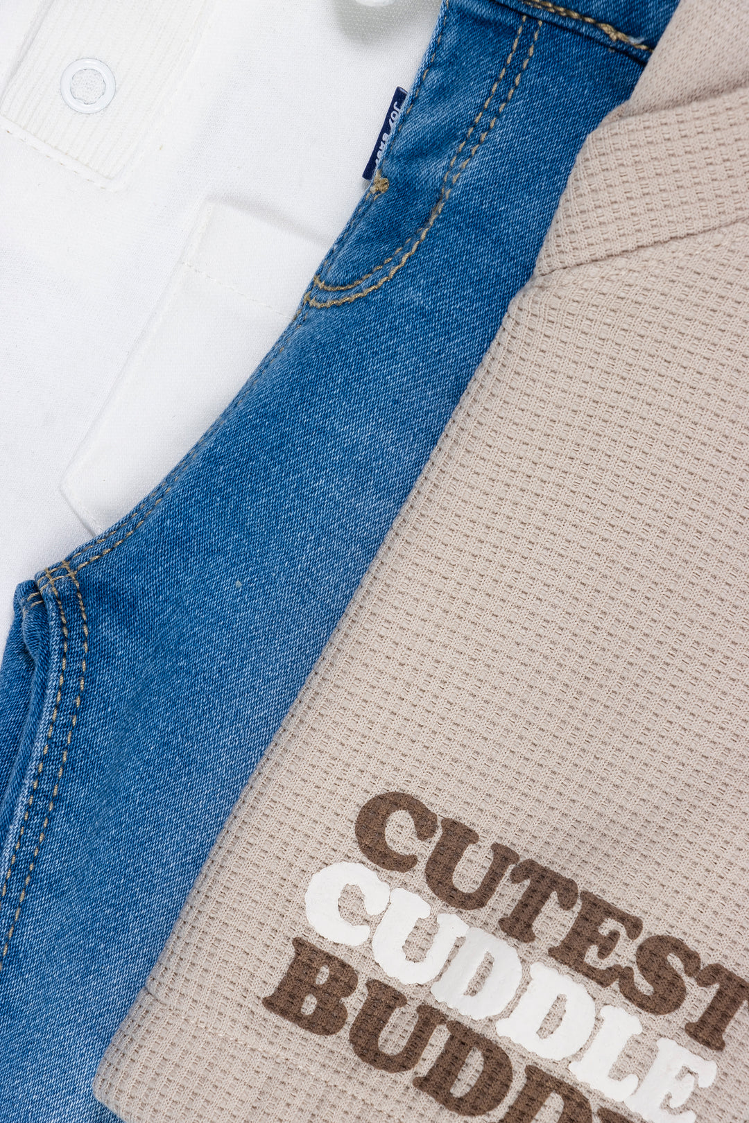 CONJUNTO BEBÉ BUDDY BEIGE