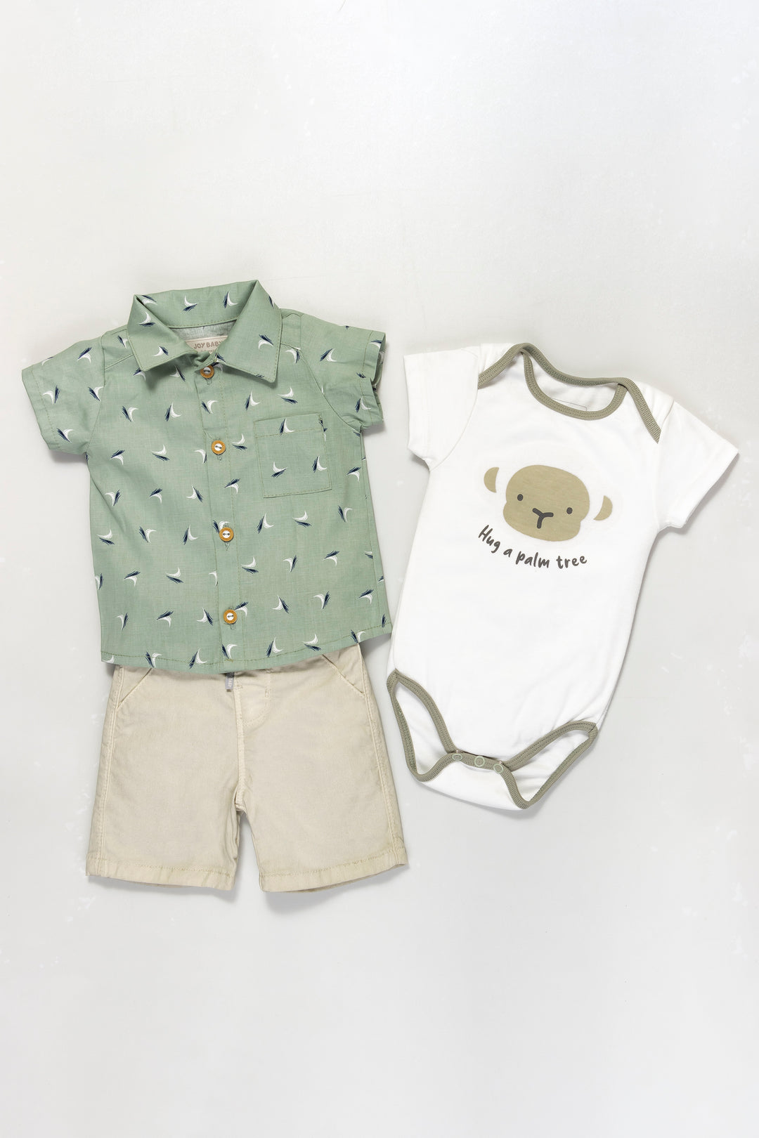 CONJUNTO BEBÉ BEAR VERDE