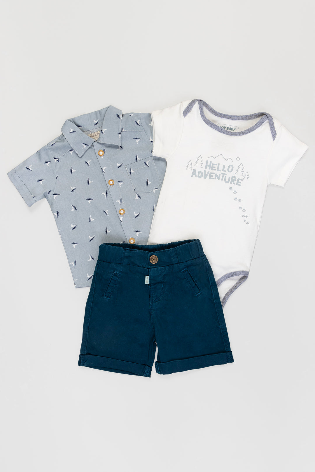 CONJUNTO BEBÉ ADVENTURE AZUL