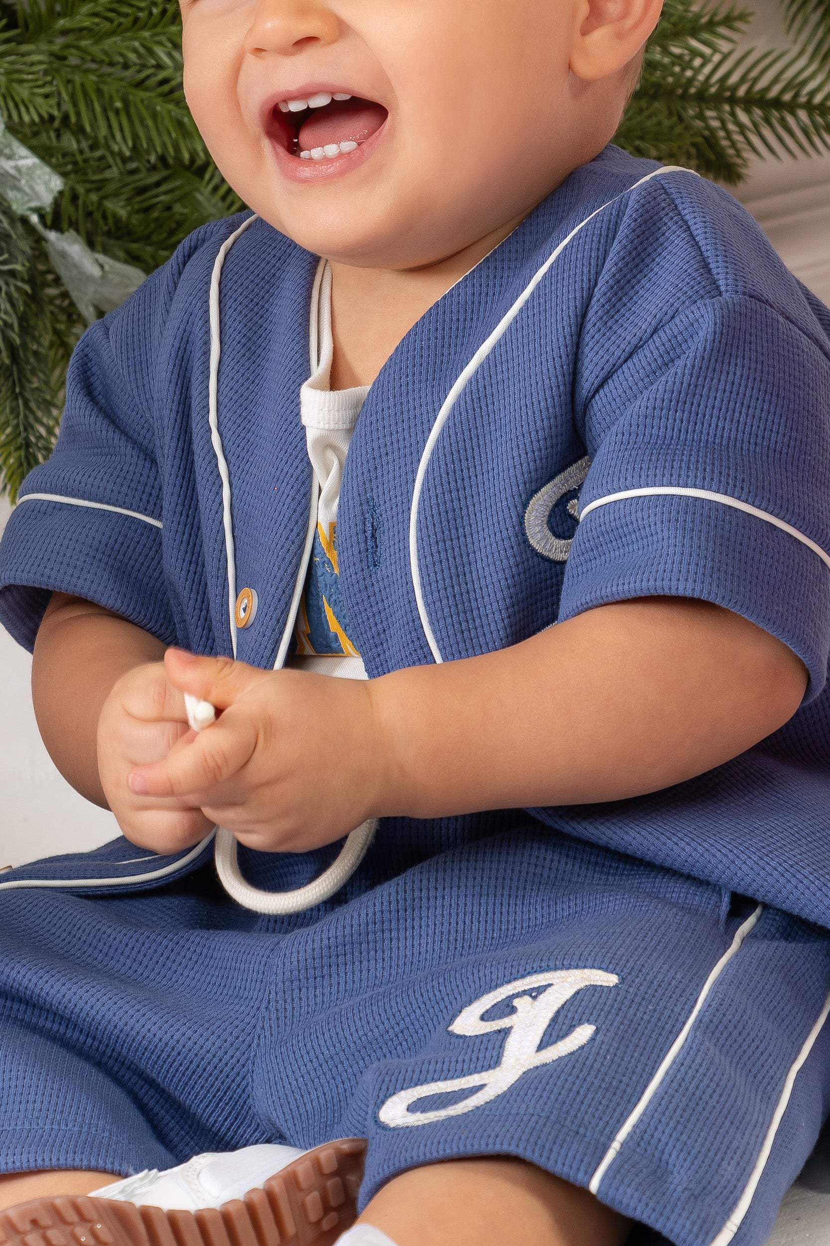 CONJUNTO BEBÉ FUNNY AZUL