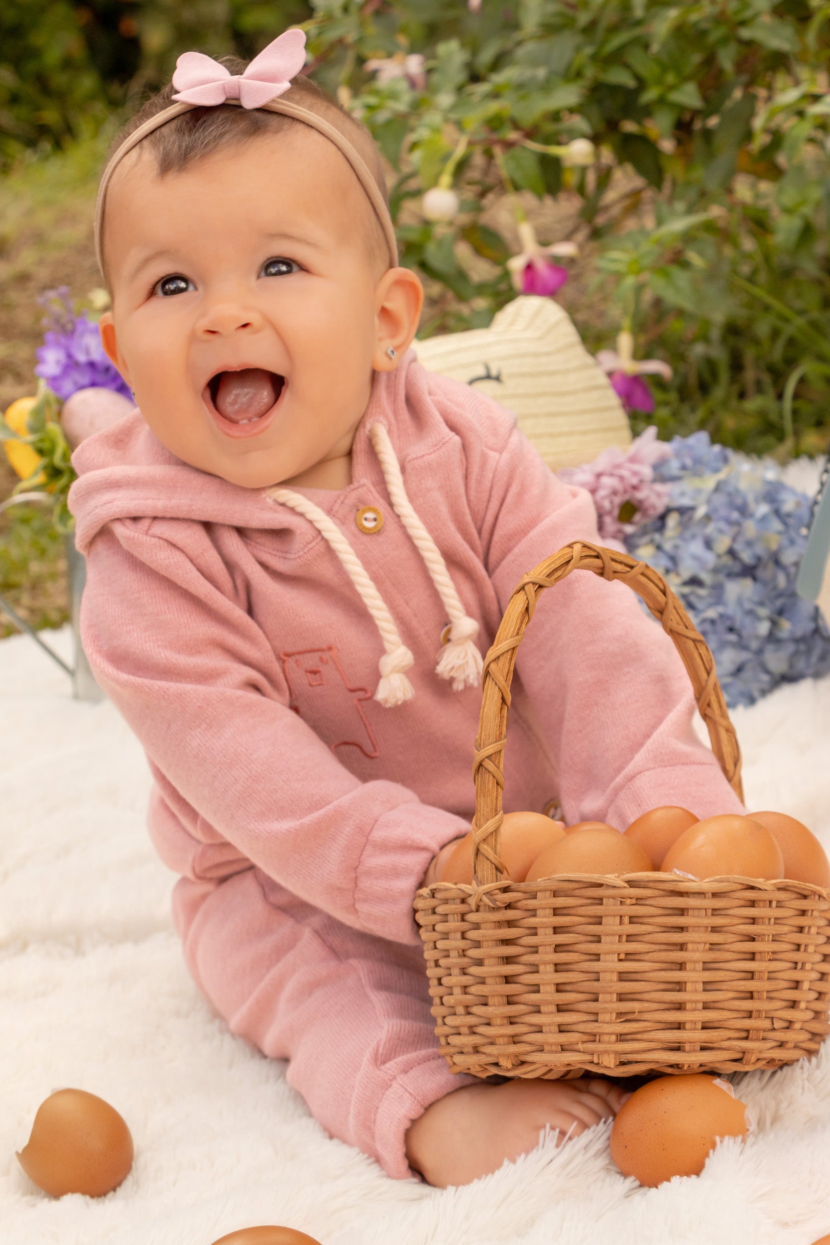 CONJUNTO BEBÉ UNISEX ROSADO