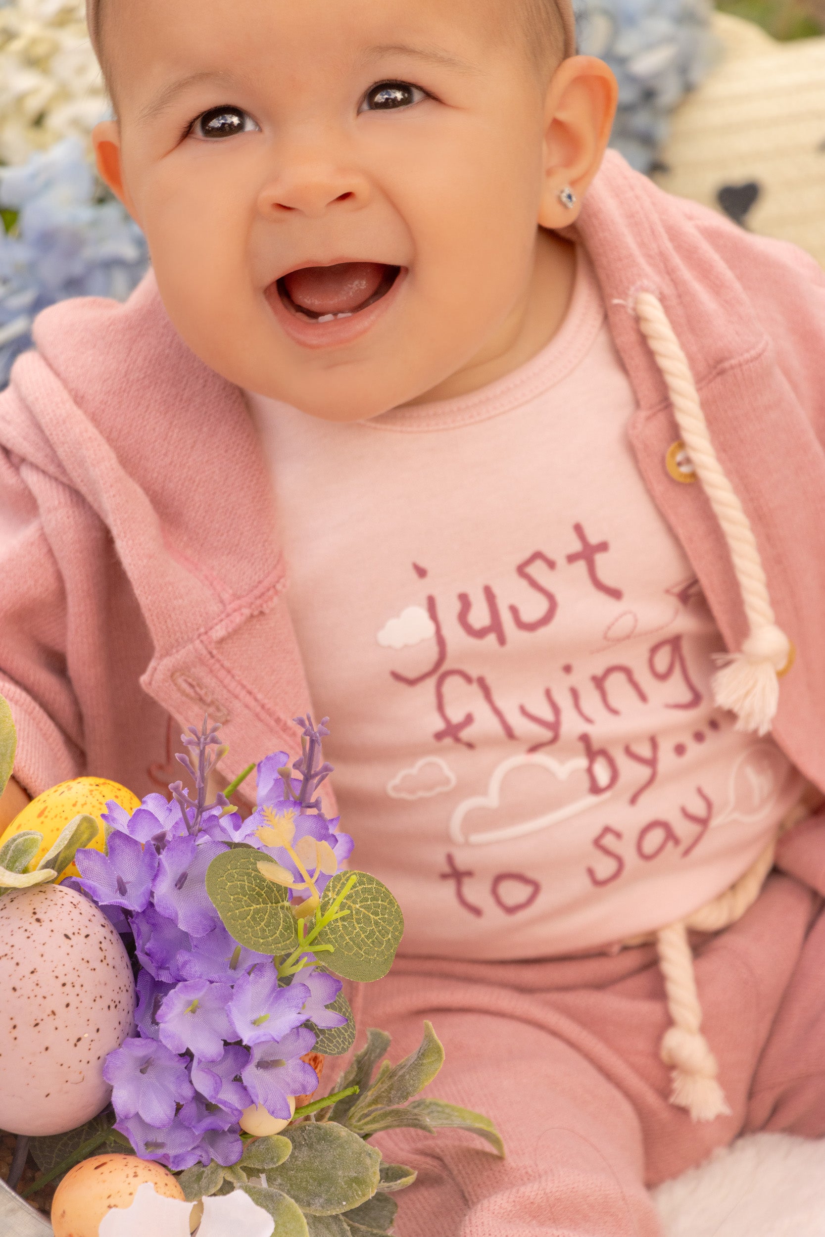 CONJUNTO BEBÉ UNISEX ROSADO