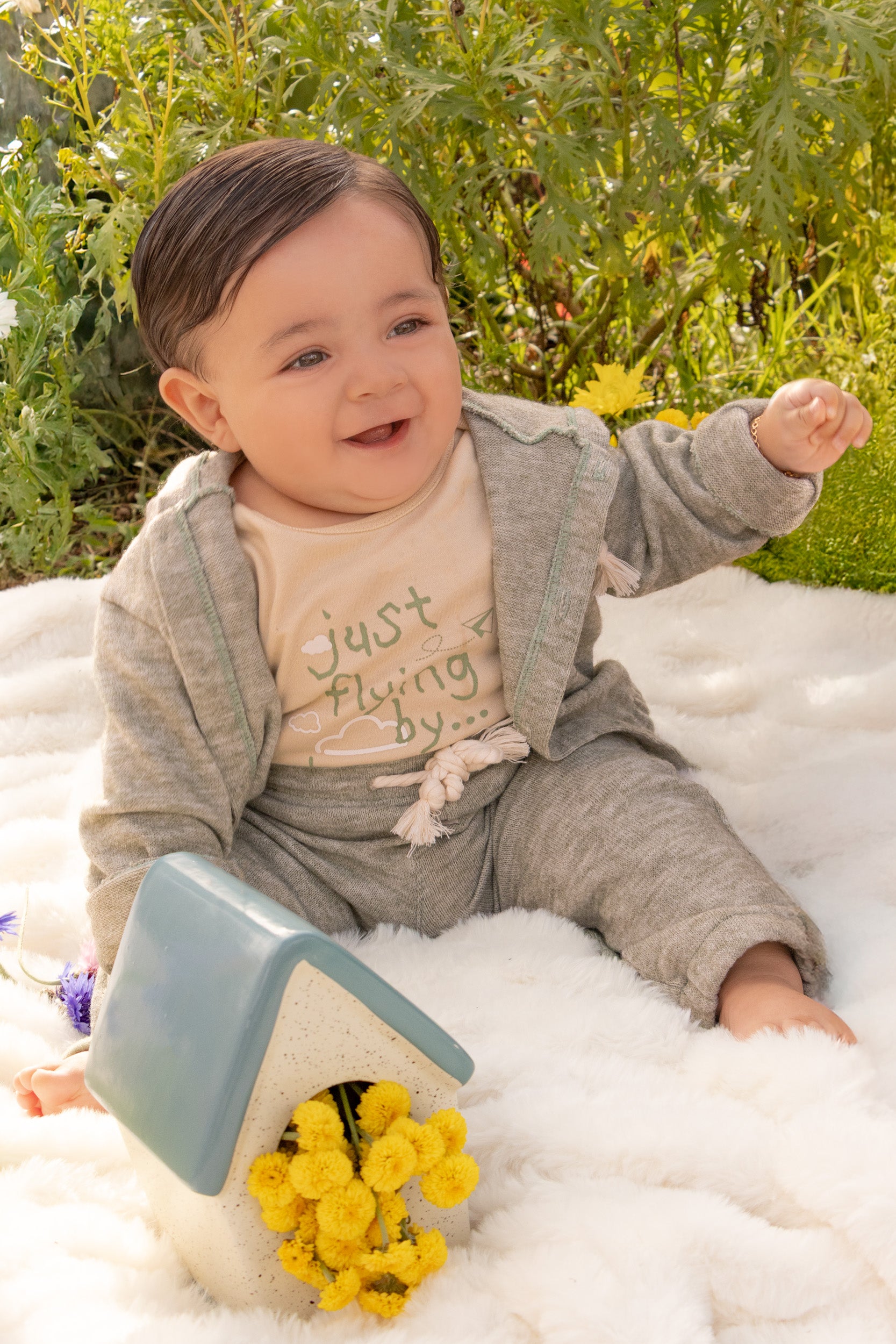 CONJUNTO BEBÉ UNISEX VERDE