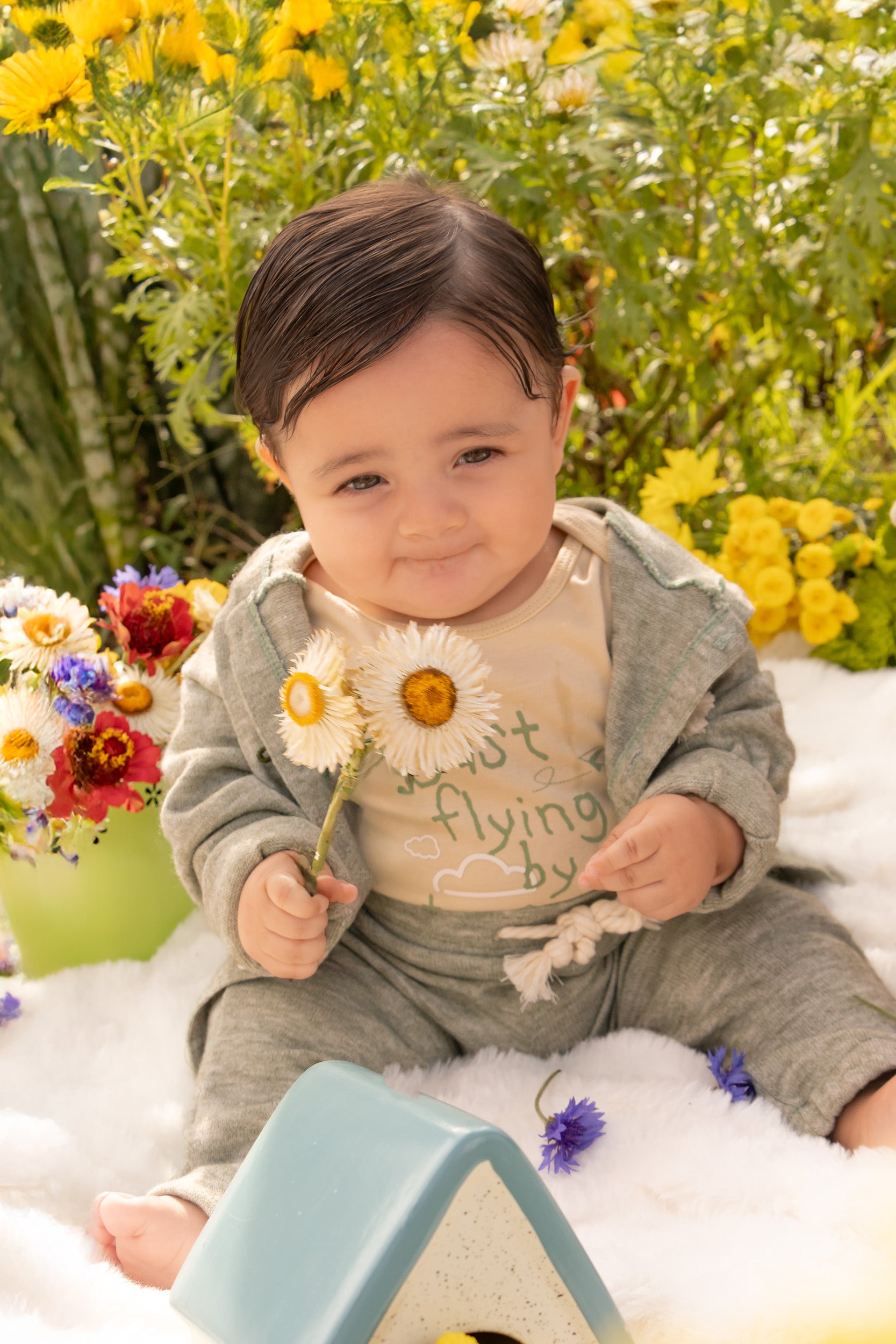 CONJUNTO BEBÉ UNISEX VERDE