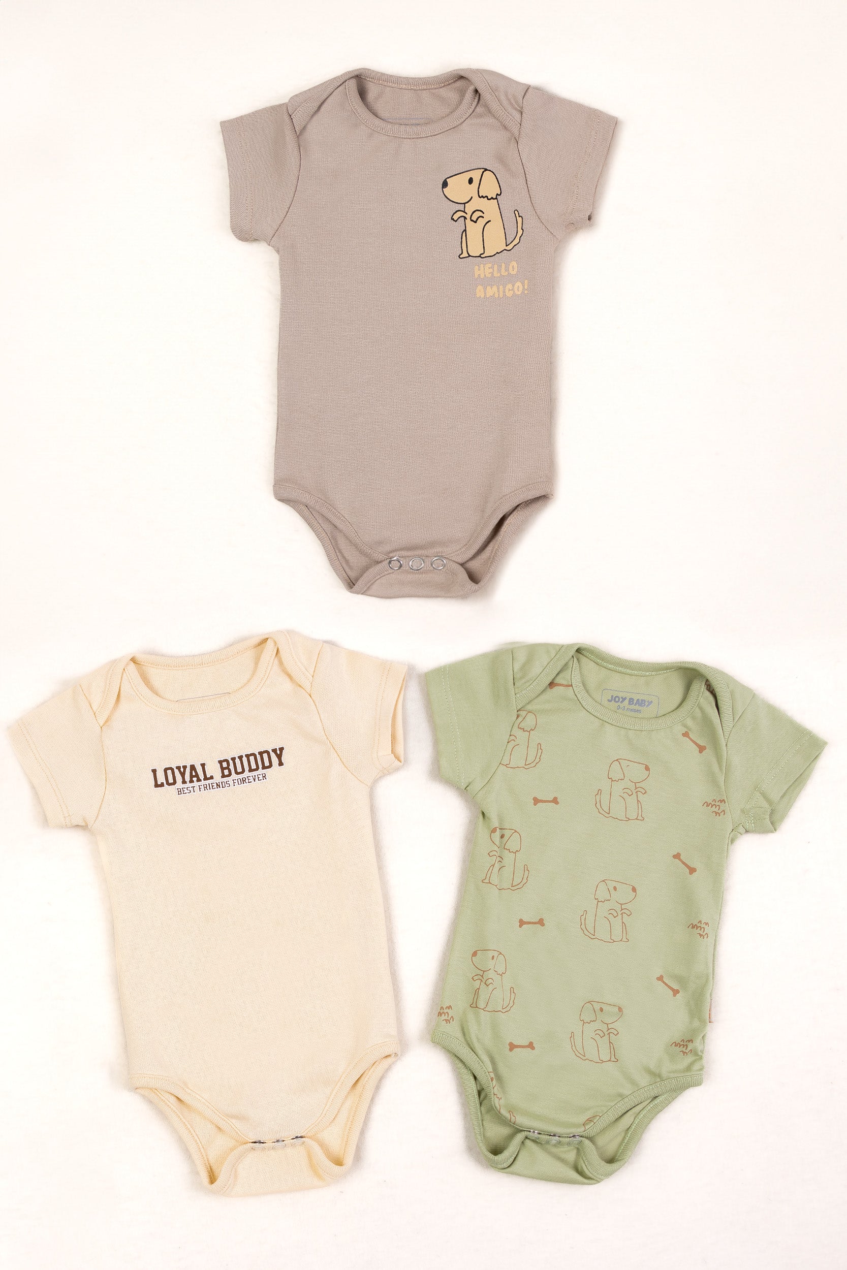 COMBO X3 BEBE NIÑO COZY SAFARI