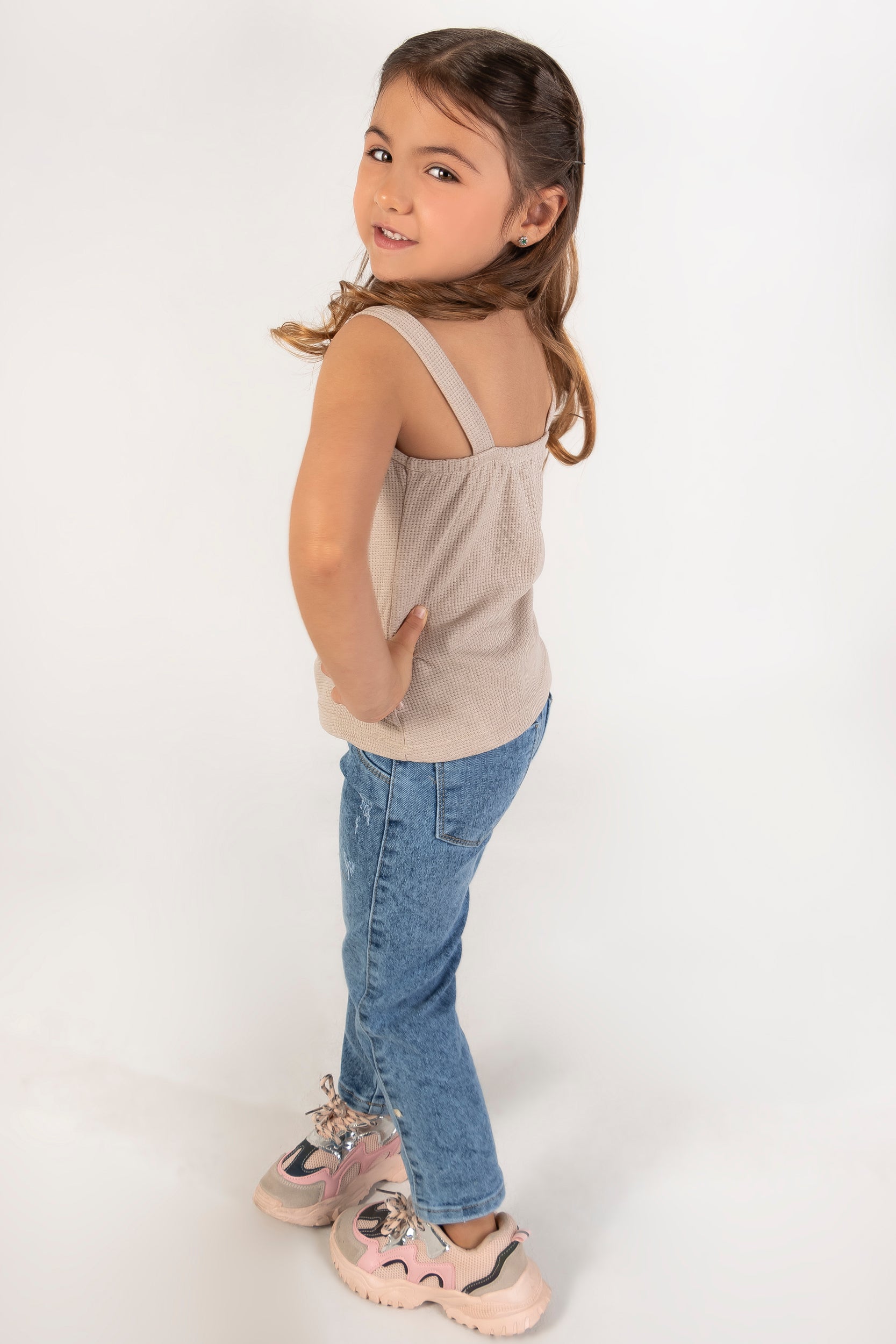 CONJUNTO NIÑA GIRL BEIGE