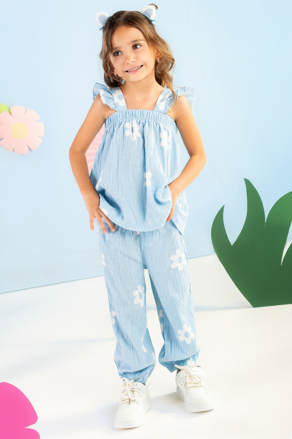 CONJUNTO NIÑA COZY AZUL