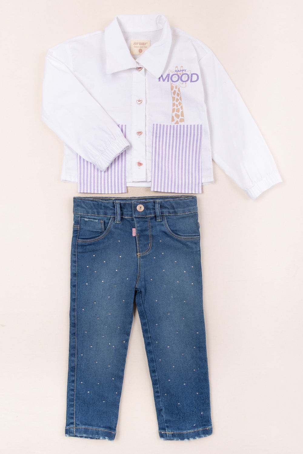 CONJUNTO NIÑA MOOD BLANCO