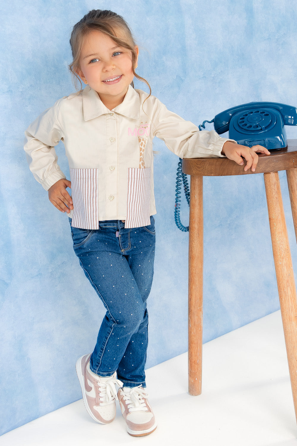 CONJUNTO NIÑA MOOD BEIGE