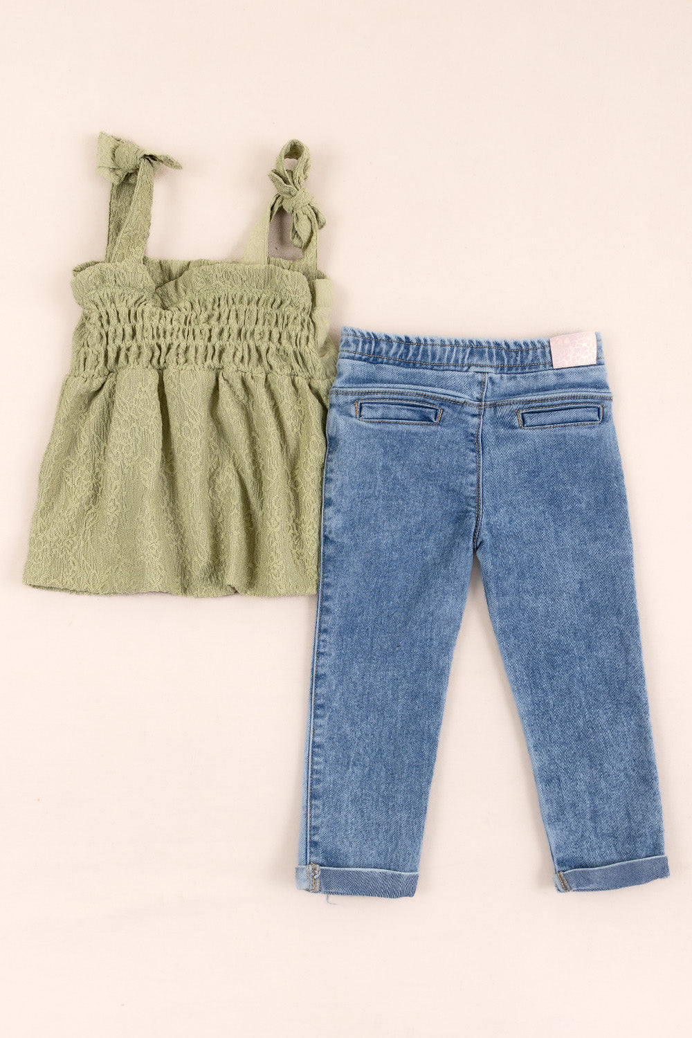 CONJUNTO NIÑA SUMMER DAYS VERDE