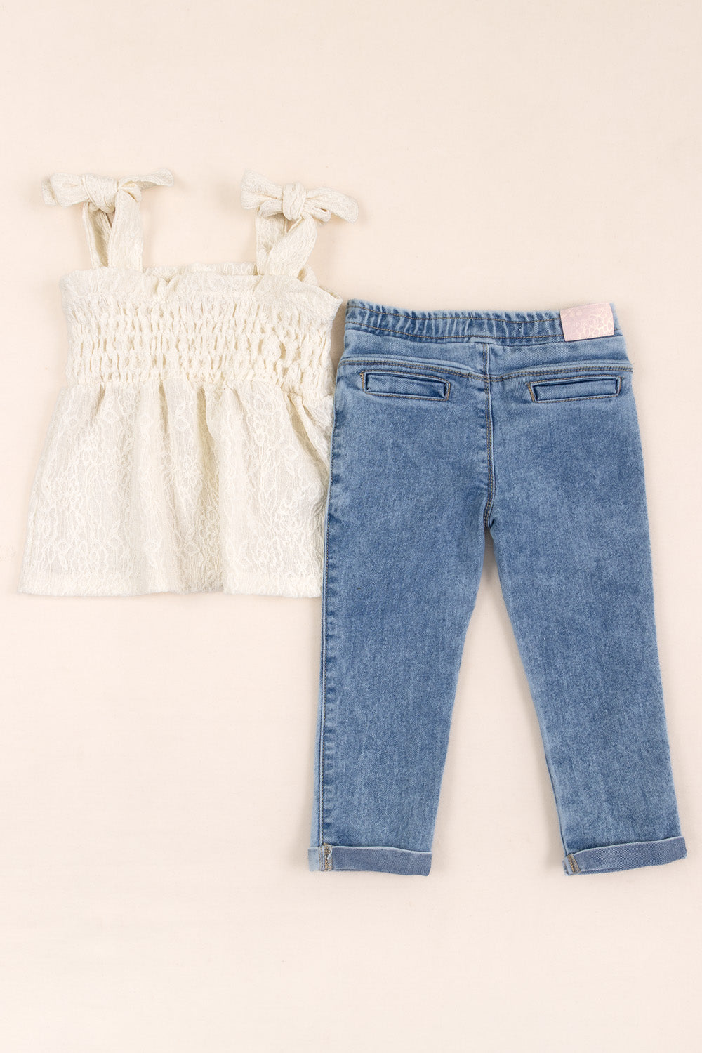 CONJUNTO NIÑA SUMMER DAYS BLANCO