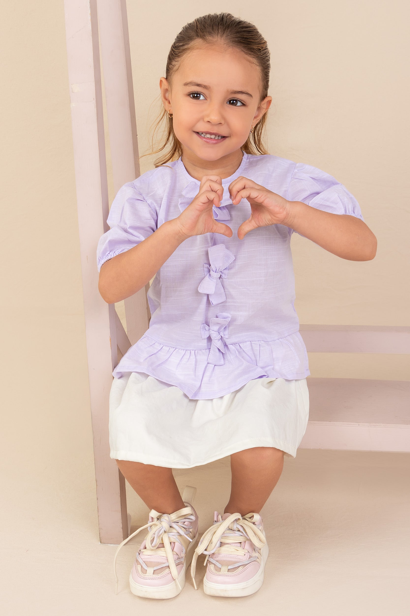 CONJUNTO NIÑA MORADO