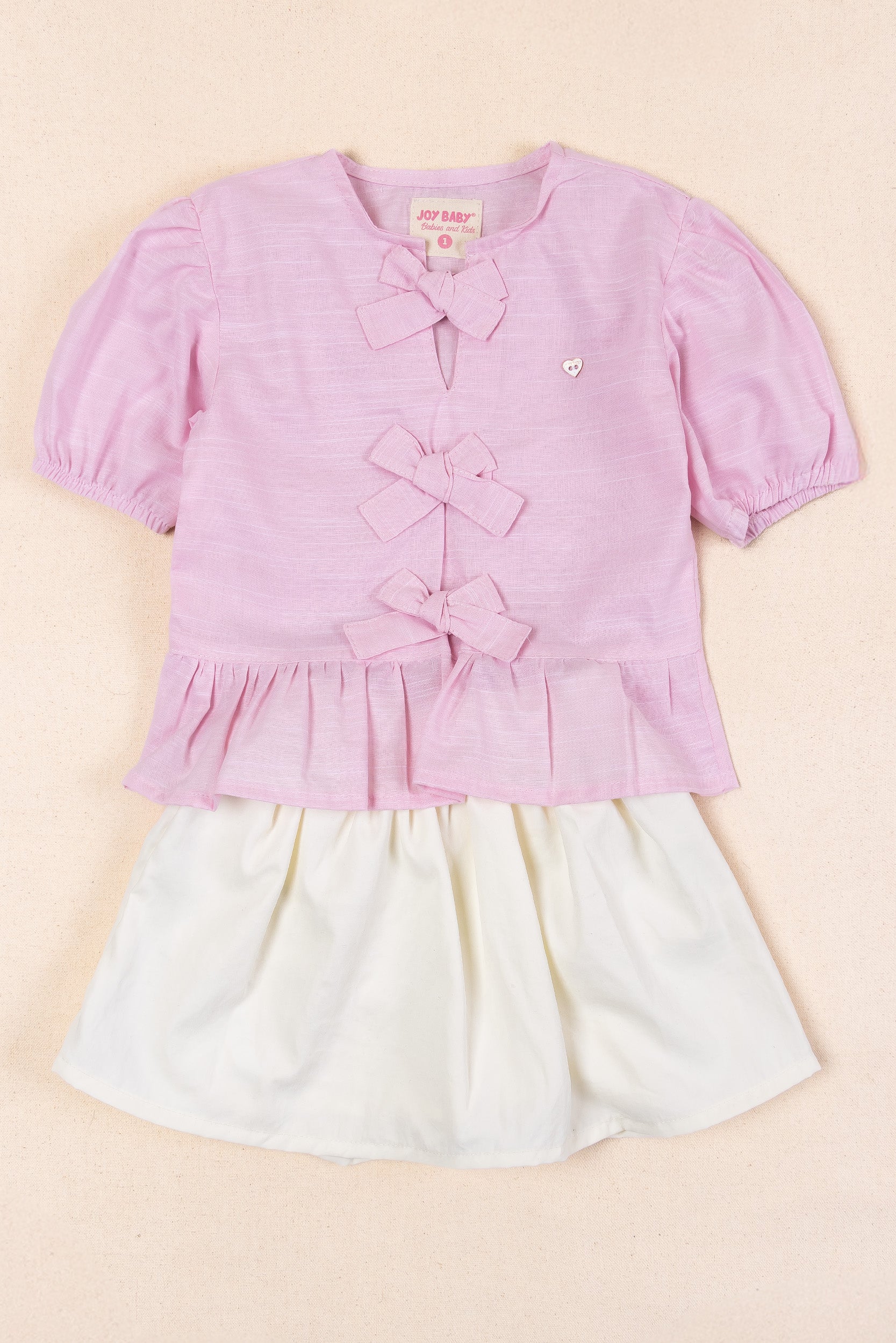 CONJUNTO NIÑA ROSADO