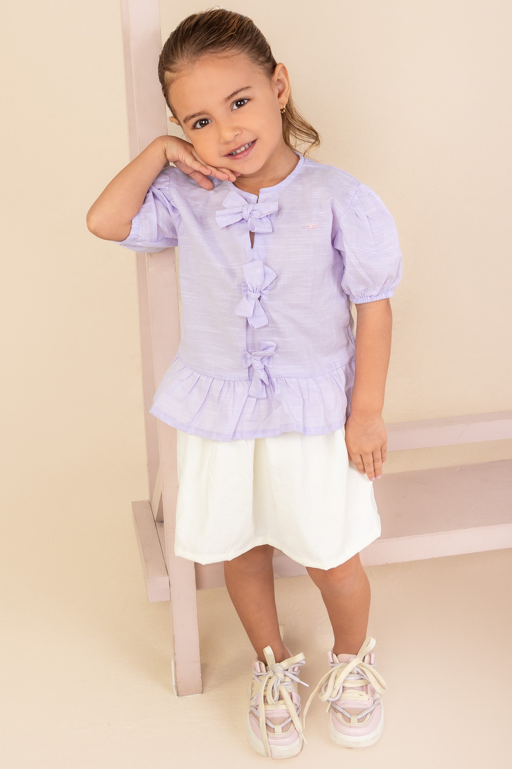 CONJUNTO NIÑA MORADO