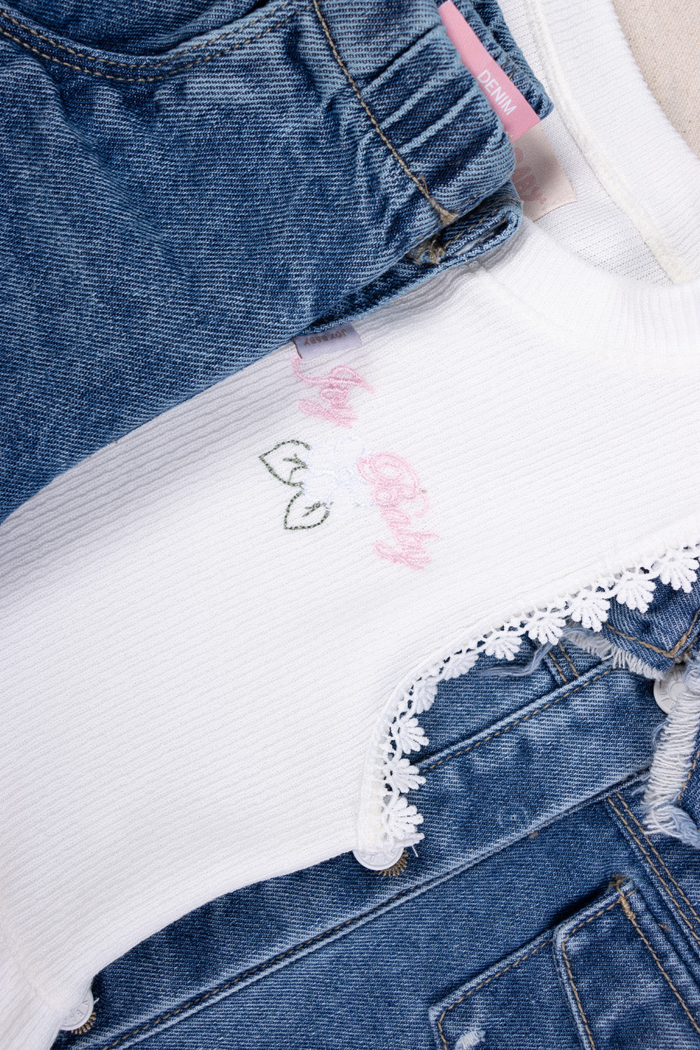 CONJUNTO NIÑA COMFORT BLANCO