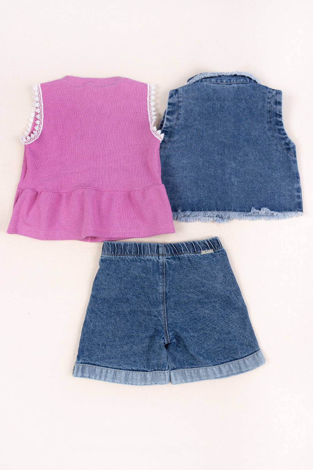 CONJUNTO NIÑA COMFORT FUCSIA