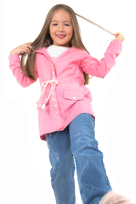 CONJUNTO 3 PRENDAS NIÑA HAPPY ROSADO