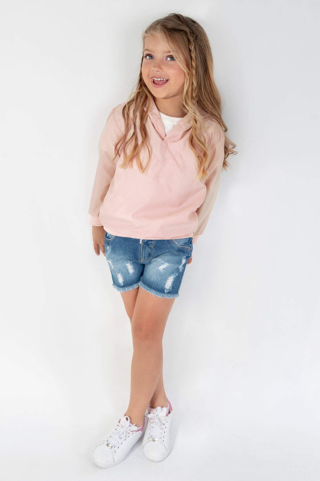 CONJUNTO 3 PRENDAS NIÑA MANDARINA