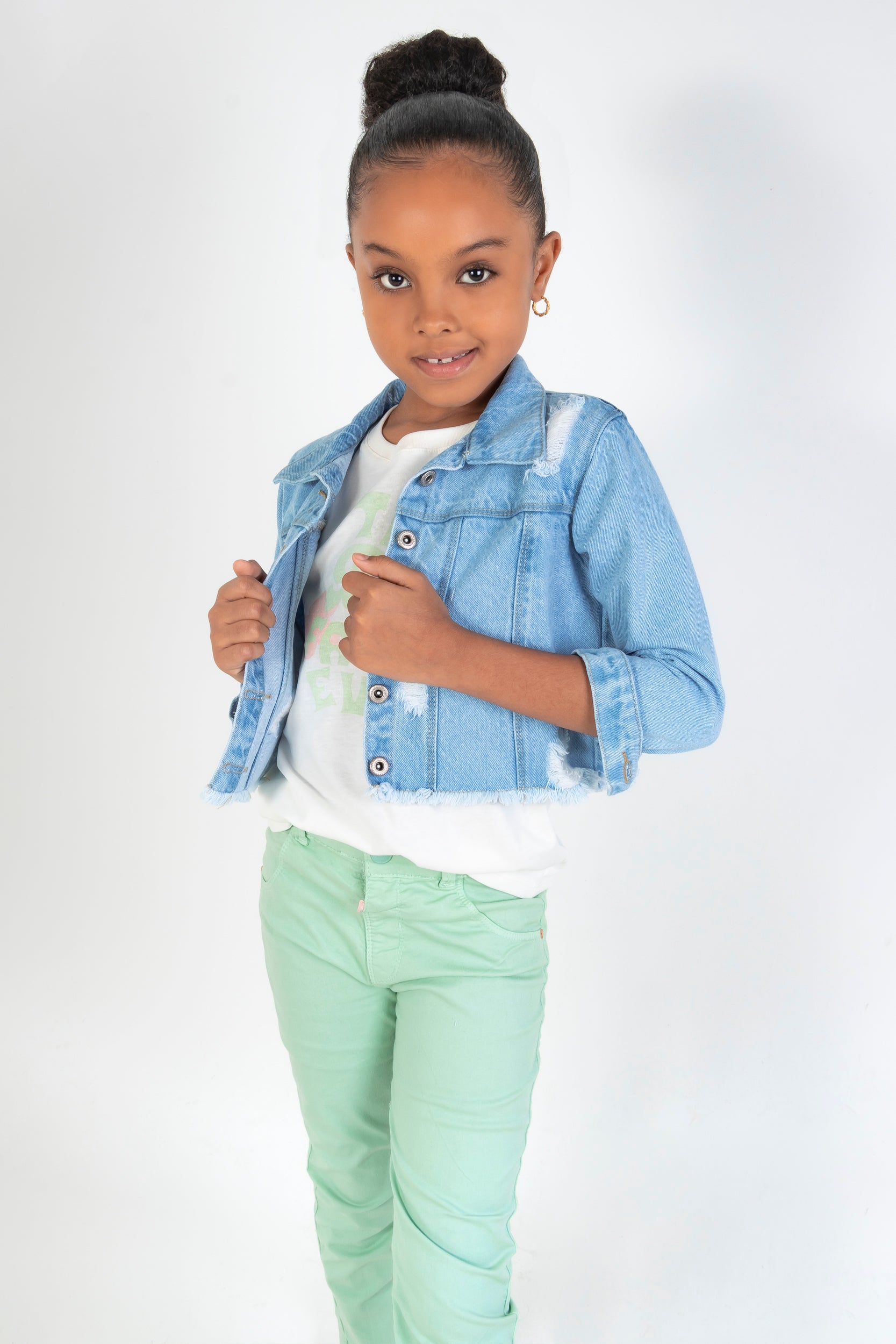 CONJUNTO 3 PRENDAS NIÑA BEST VERDE